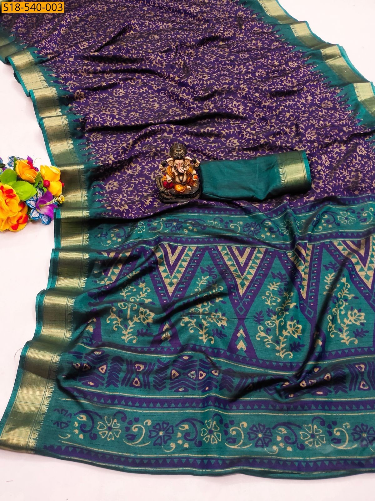 Purple Fancy Dola Silk Sarees 