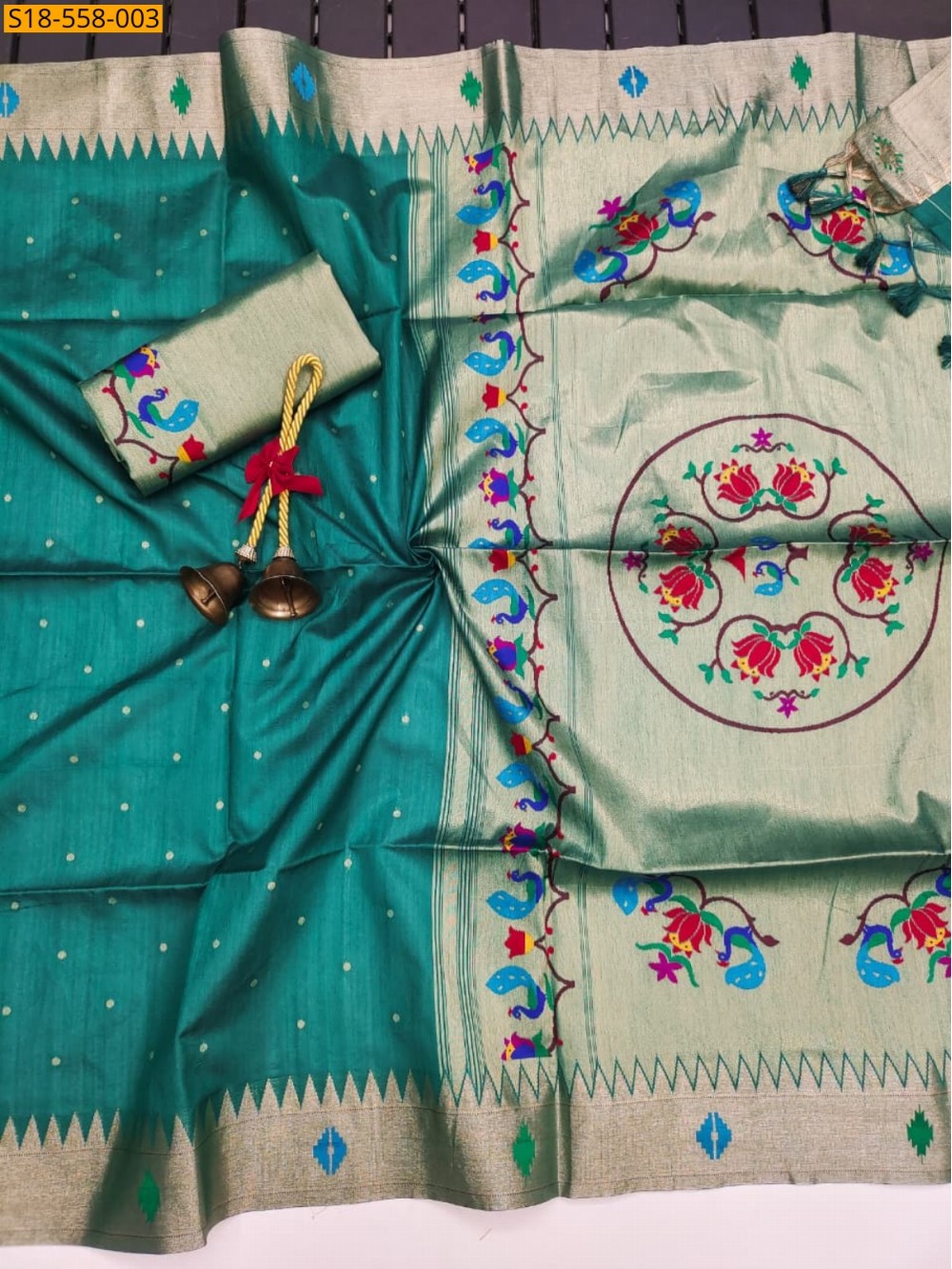 Fancy Khadi Raw silk Saree