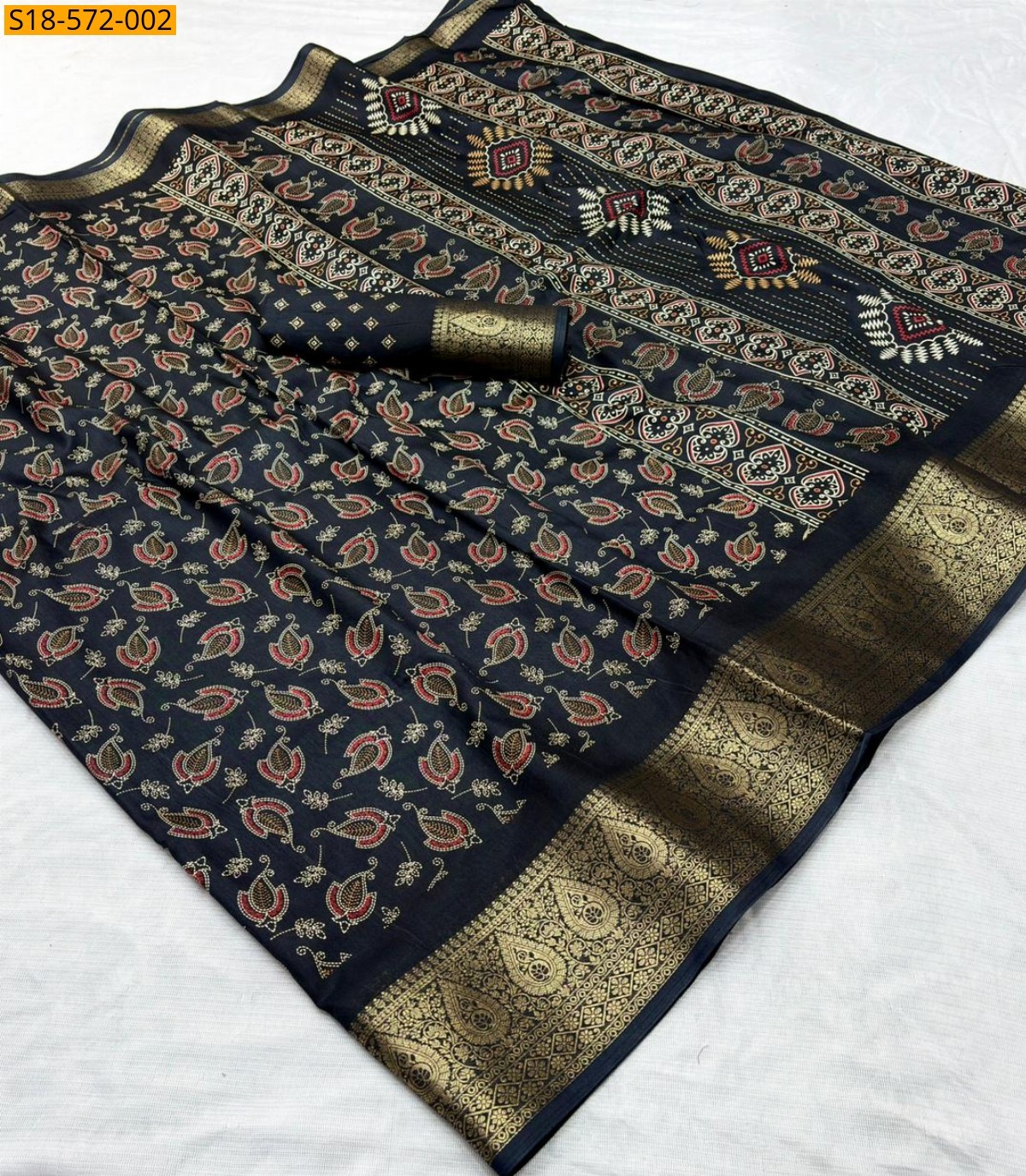 Fancy Dola silk saree