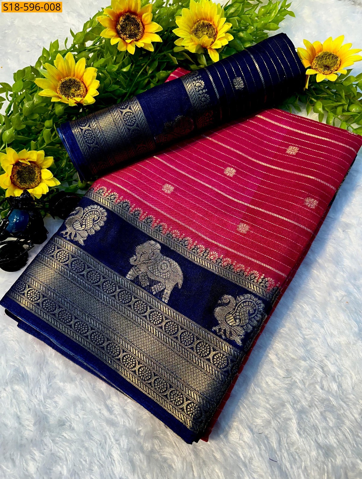 Fancy Mysore Silk Saree