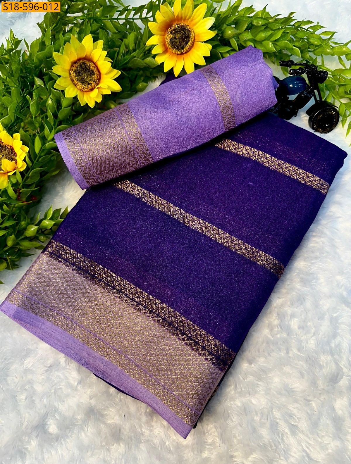 Fancy Mysore Silk Saree