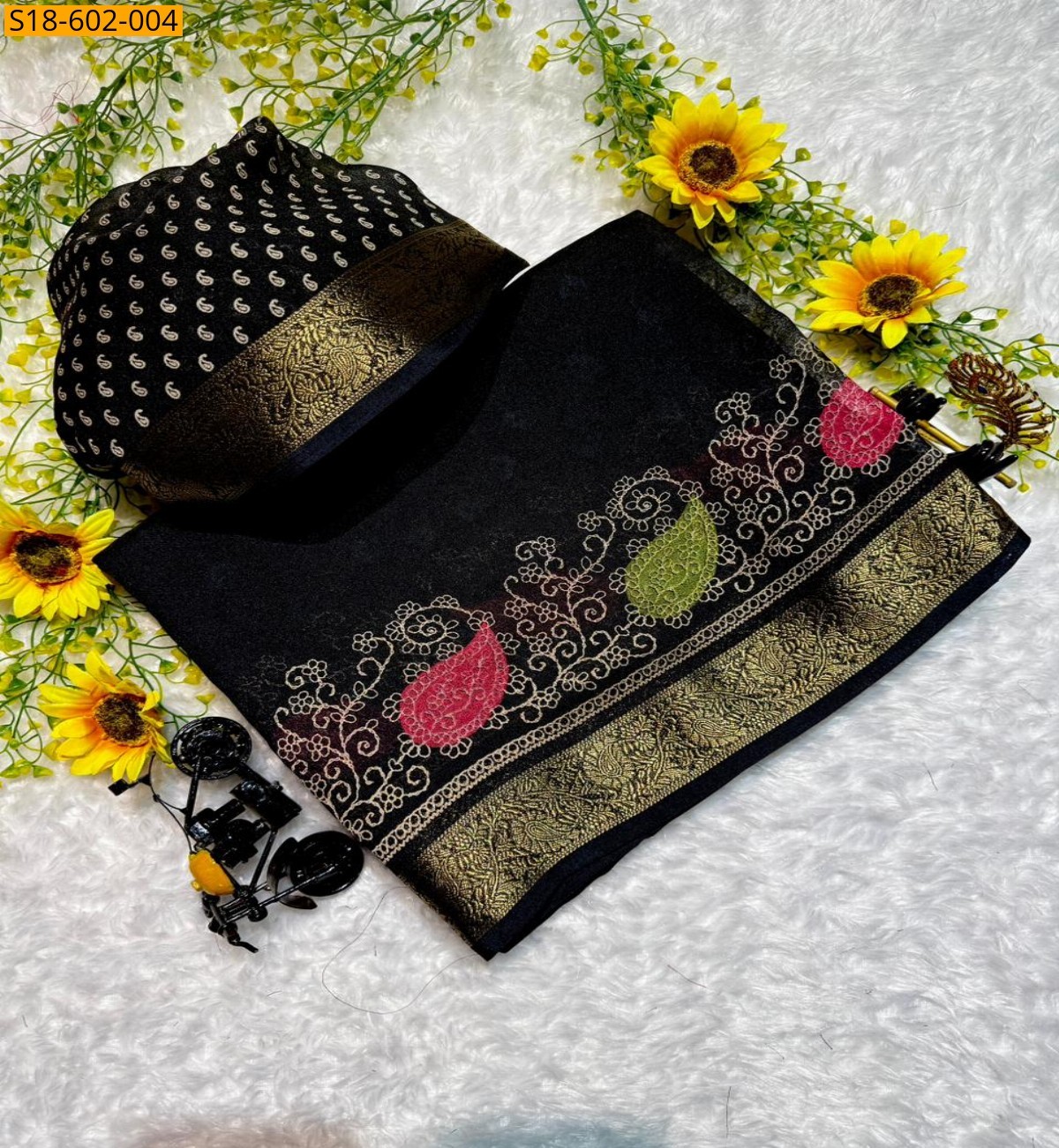 Fancy dola silk Sarees