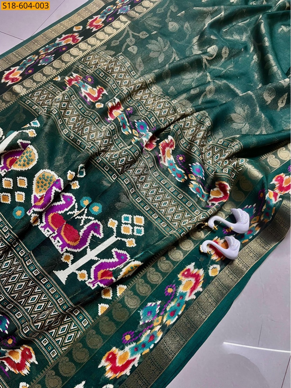 Fancy Viscose Crepe Silk Sarees