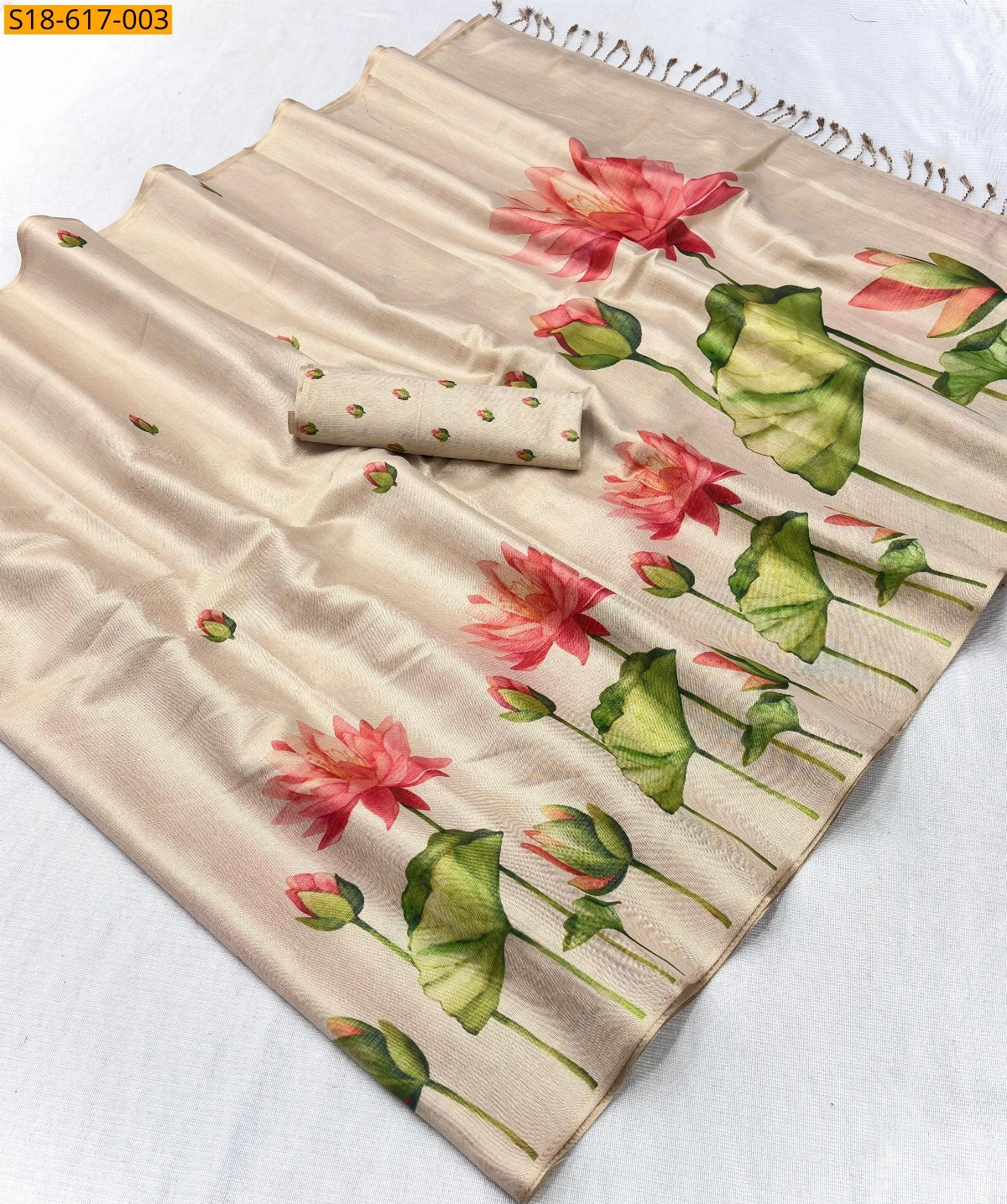 Sandal Swarna silk sarees