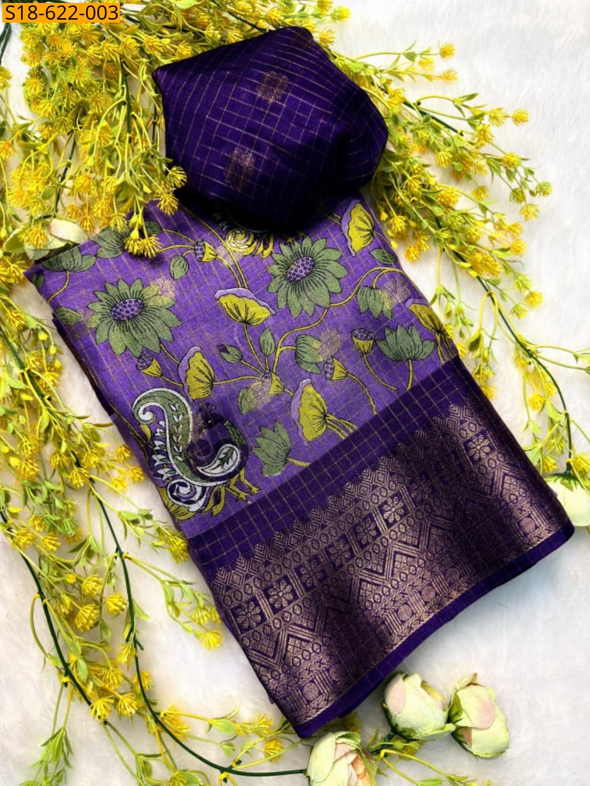 Violet Fancy dola silk sarees