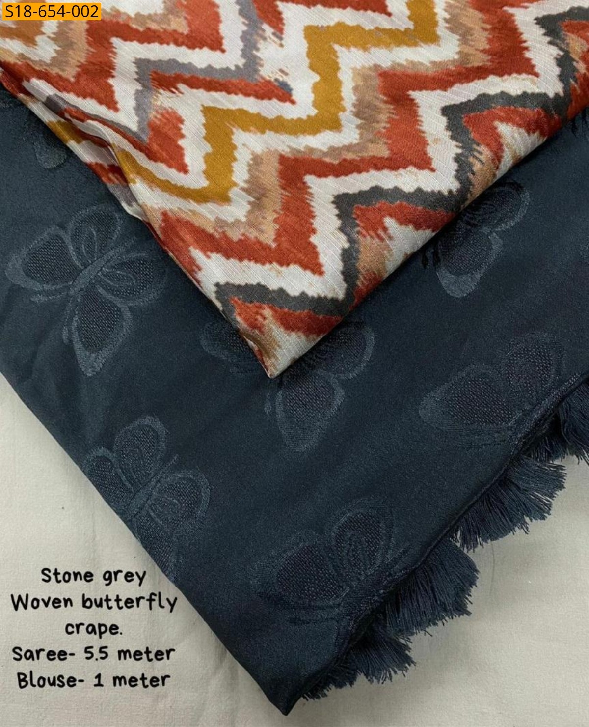 Grey Soft Turkey Silk Saree