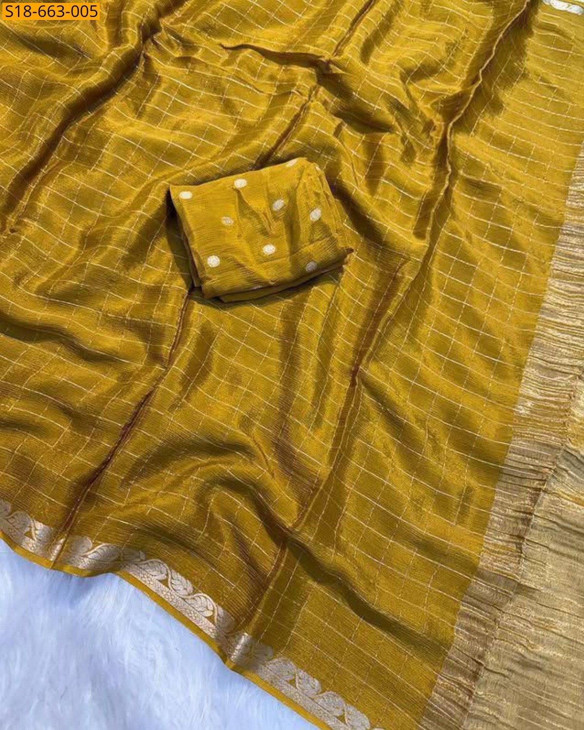 Viscose Georgette Saree