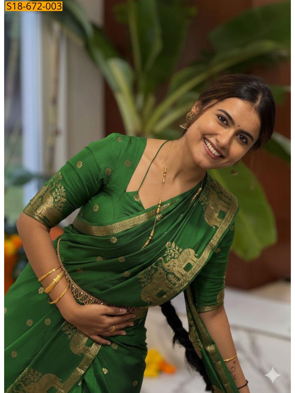 Fancy Muslin Silk Saree