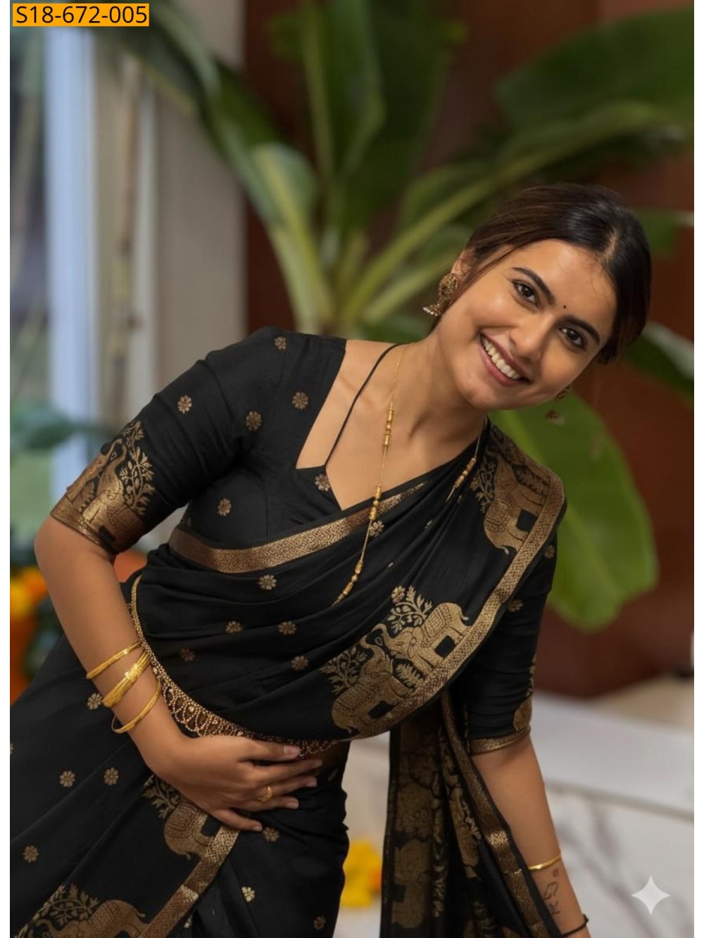 Fancy Muslin Silk Saree