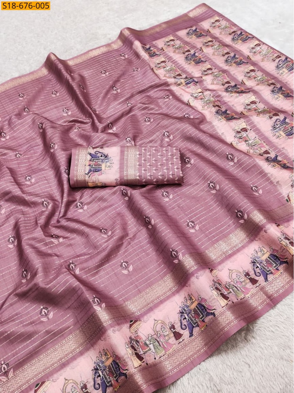 Fancy Cotton Saree