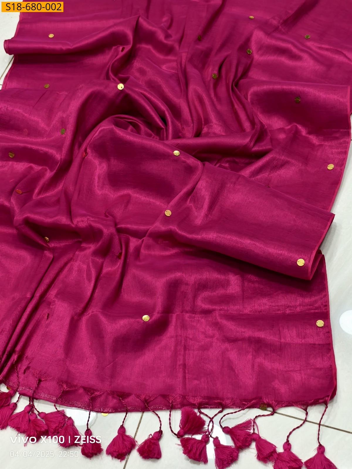 Fancy Linen Blooming Sarees