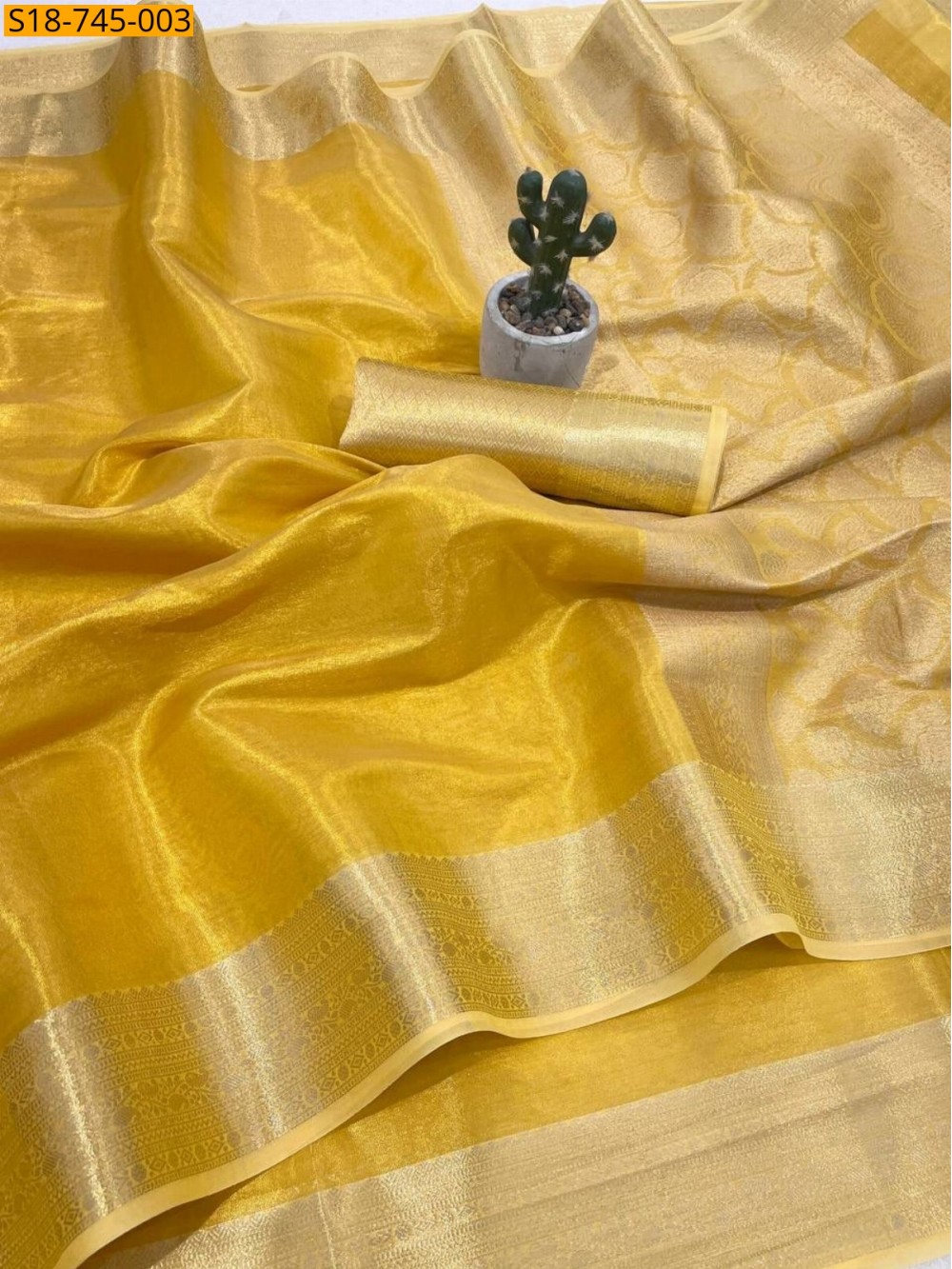 Banarasi Soft Tissue Silk  Saree