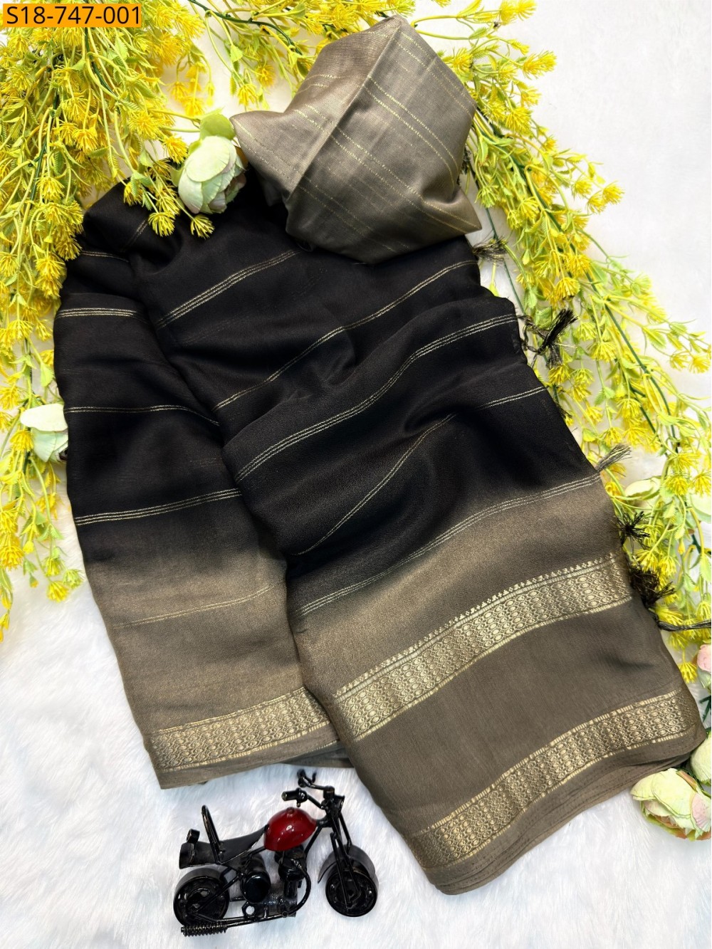 Fancy marshmellow sarees