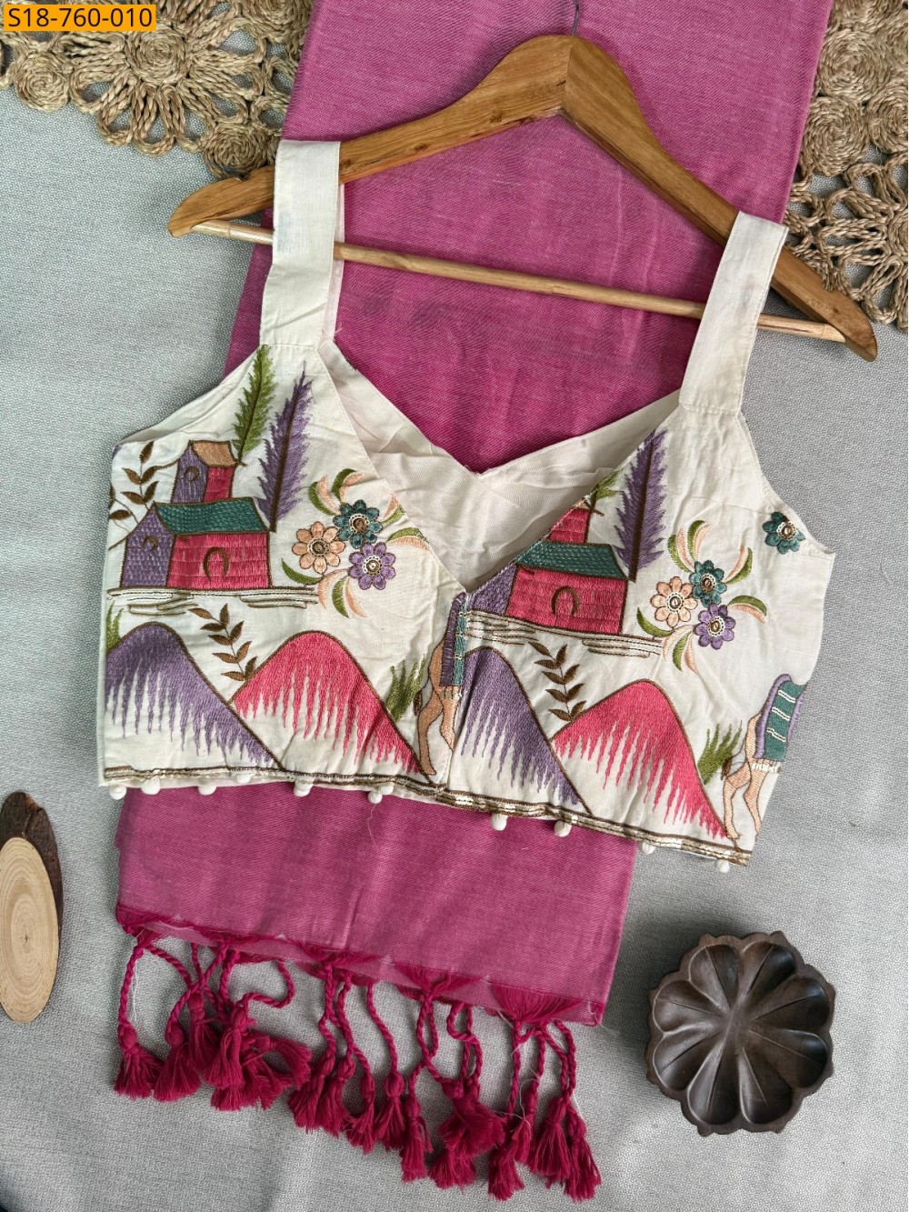 Fancy Khadi Cotton Sarees