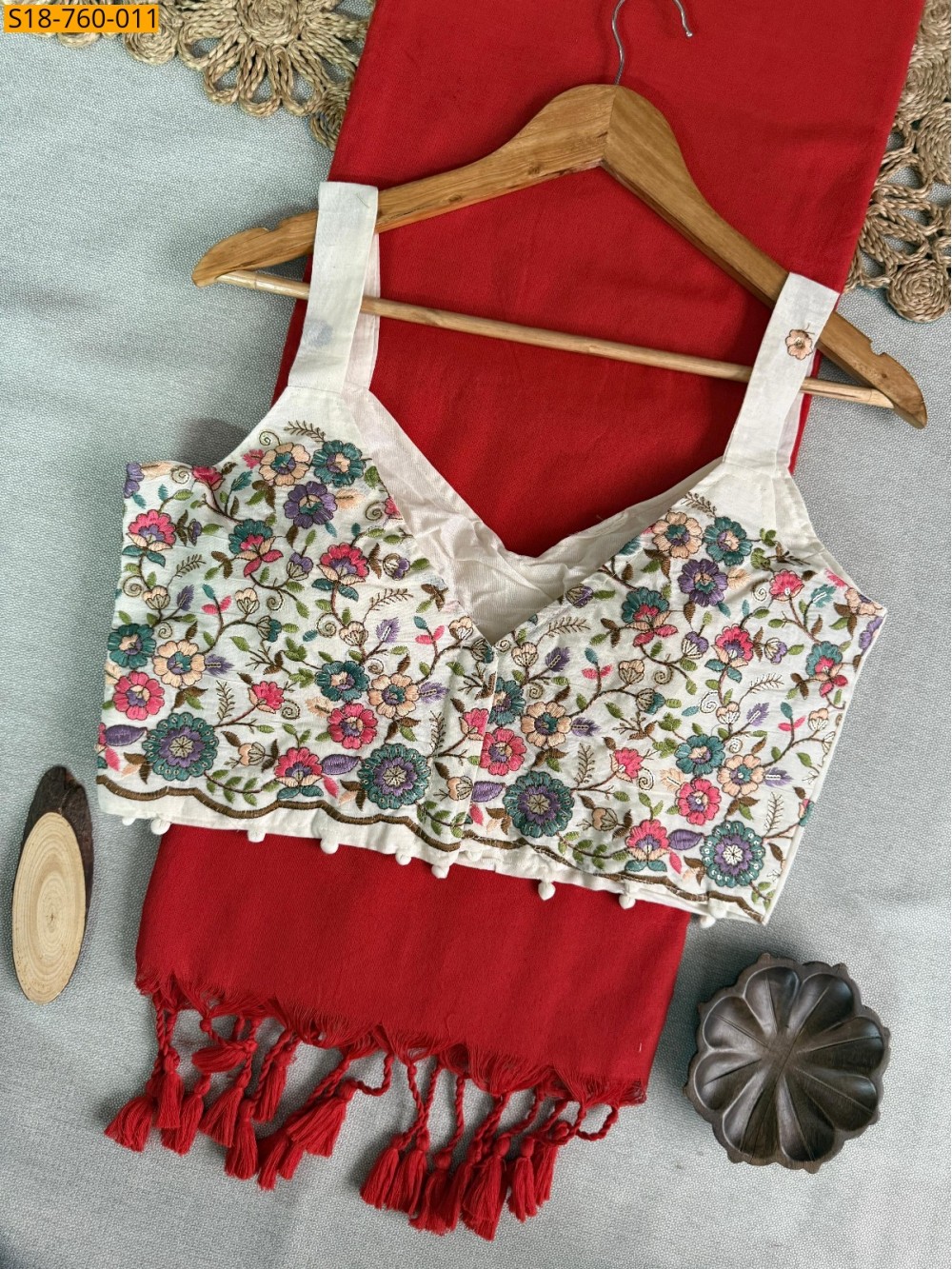 Fancy Khadi Cotton Sarees