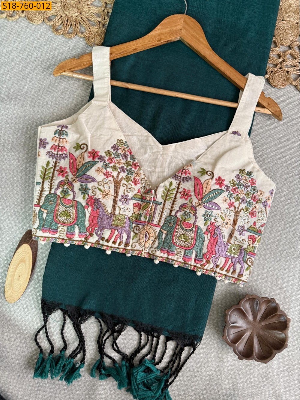 Fancy Khadi Cotton Sarees