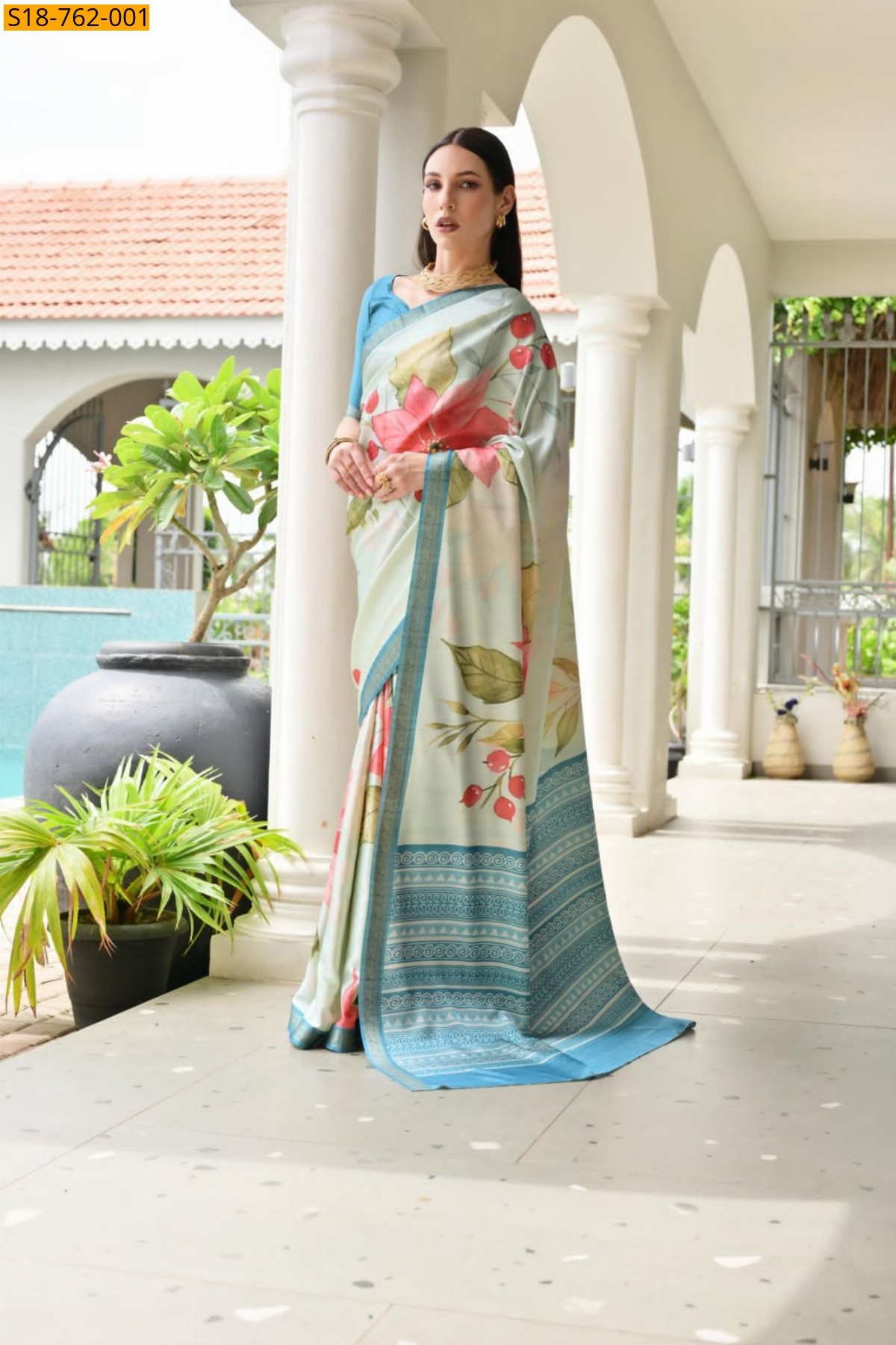 Satin Silk Saree