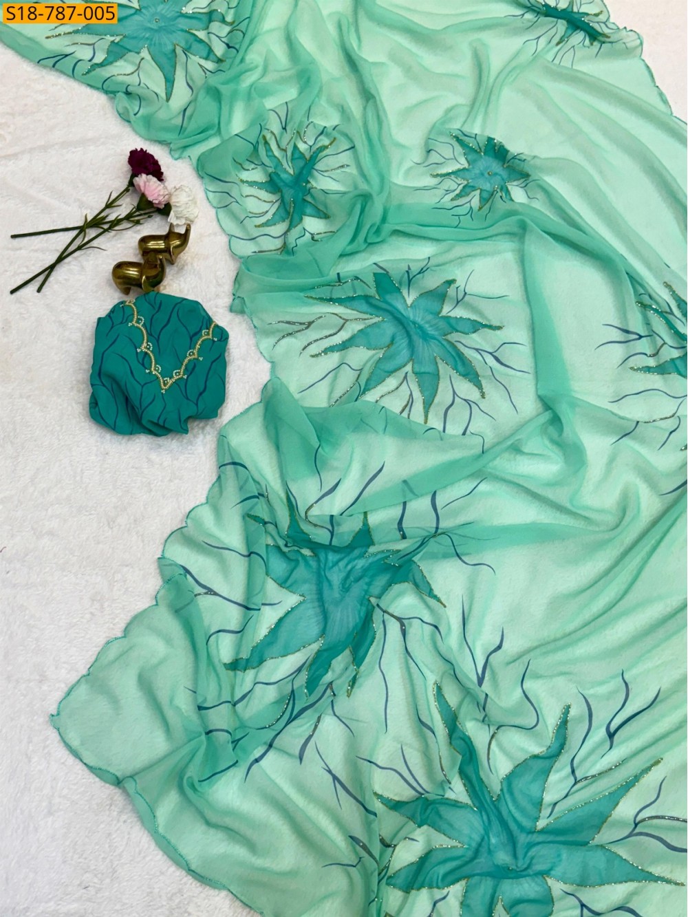 Soft and Smooth Weightless Chiffon Saree