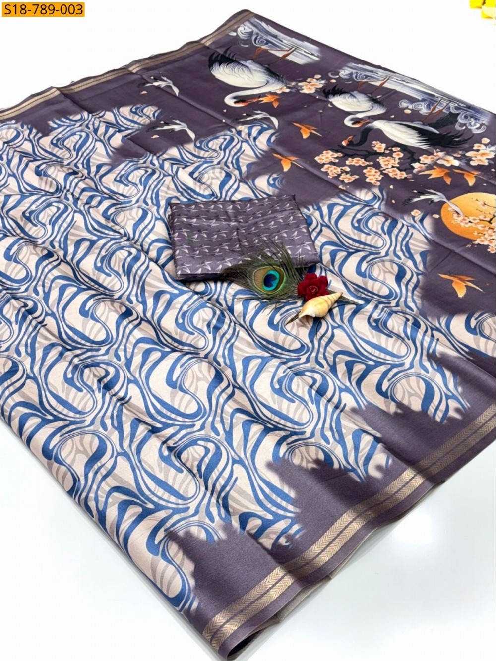 Soft Tussar Silk Sarees