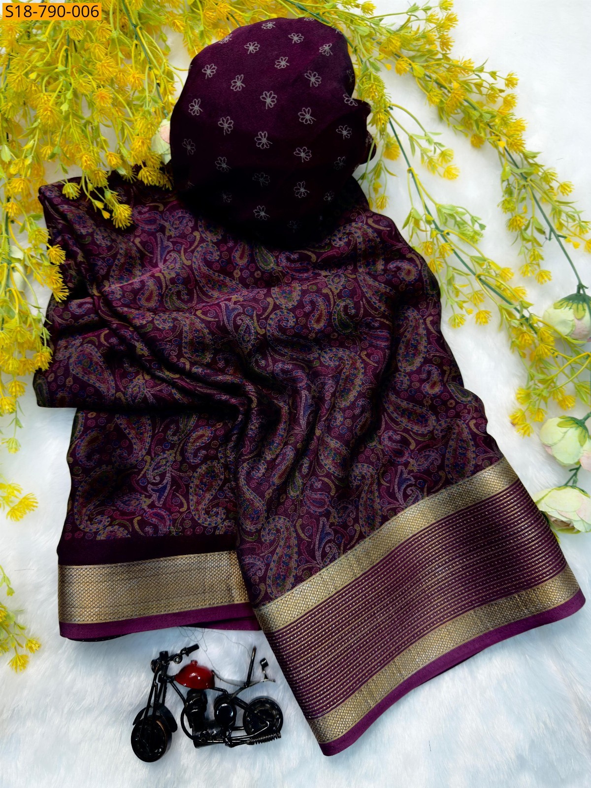 Fancy Marshmellow Sarees