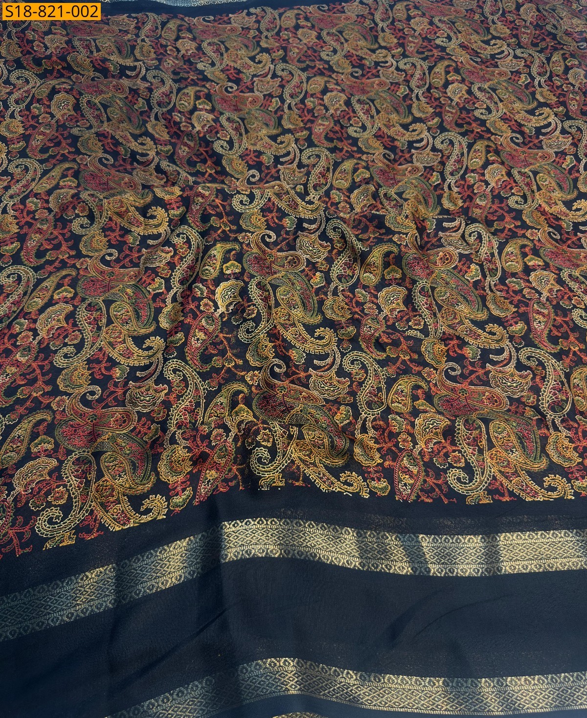 Black Fancy Marshmellow sarees