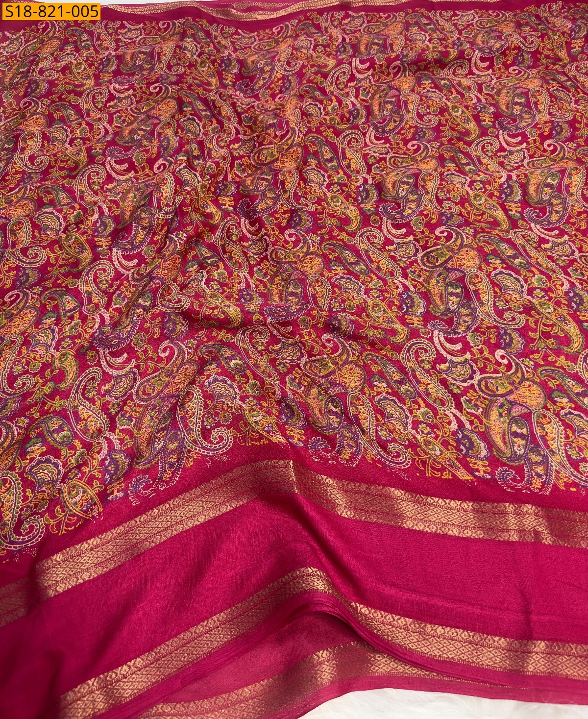 Pink Fancy Marshmellow sarees