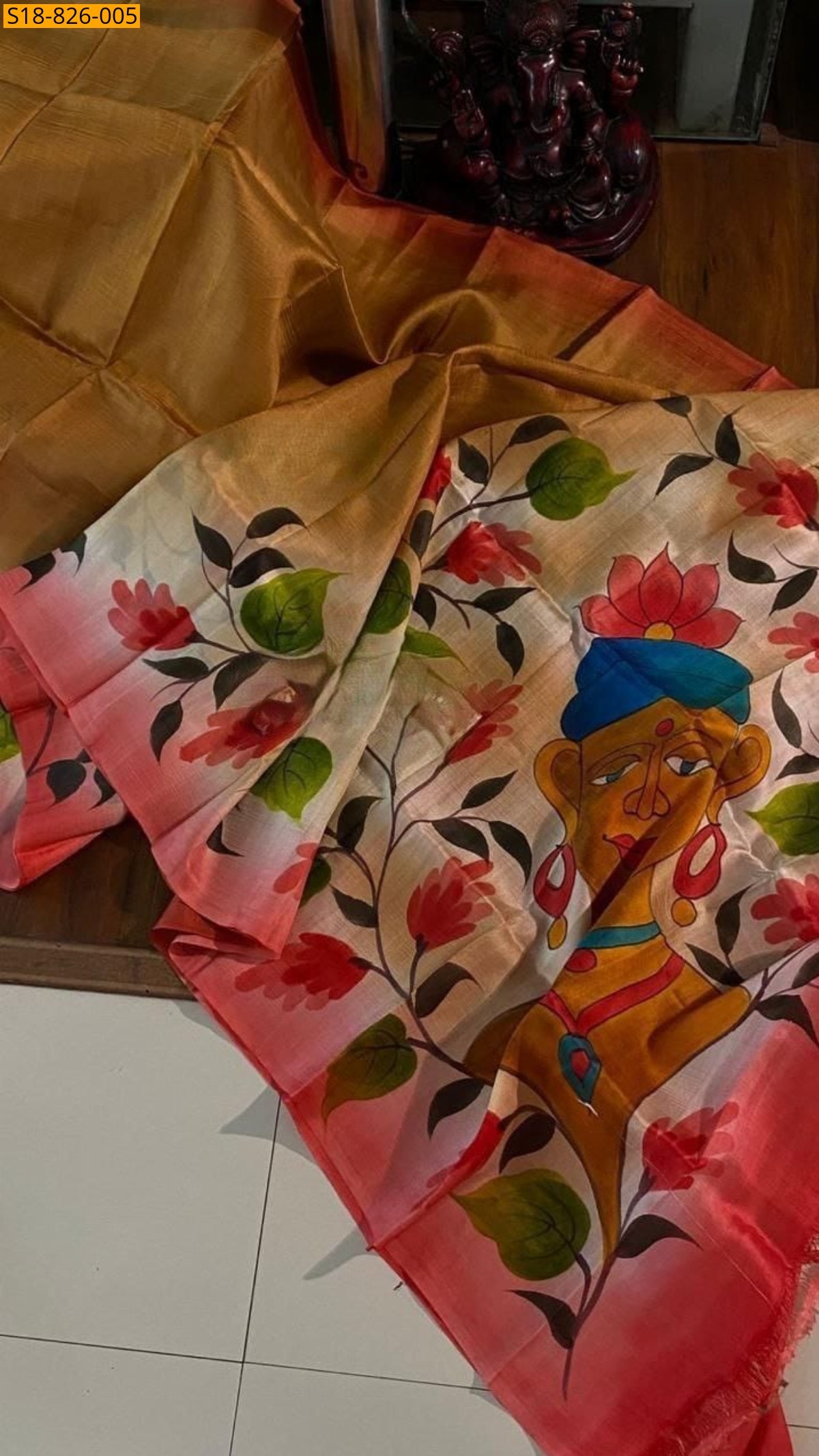 Brown Fancy Silk Sarees
