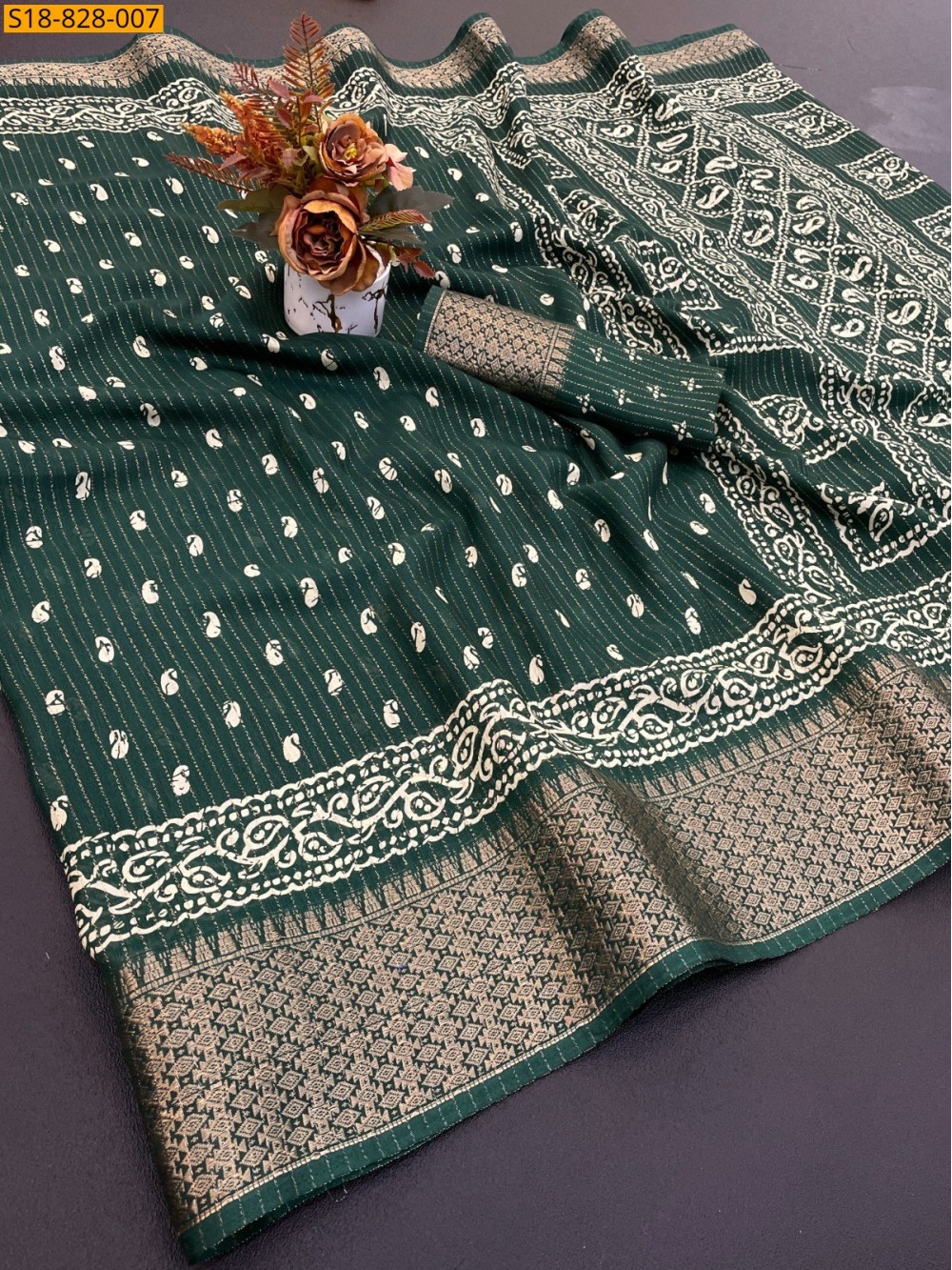 Fancy Dola Doby Silk Saree