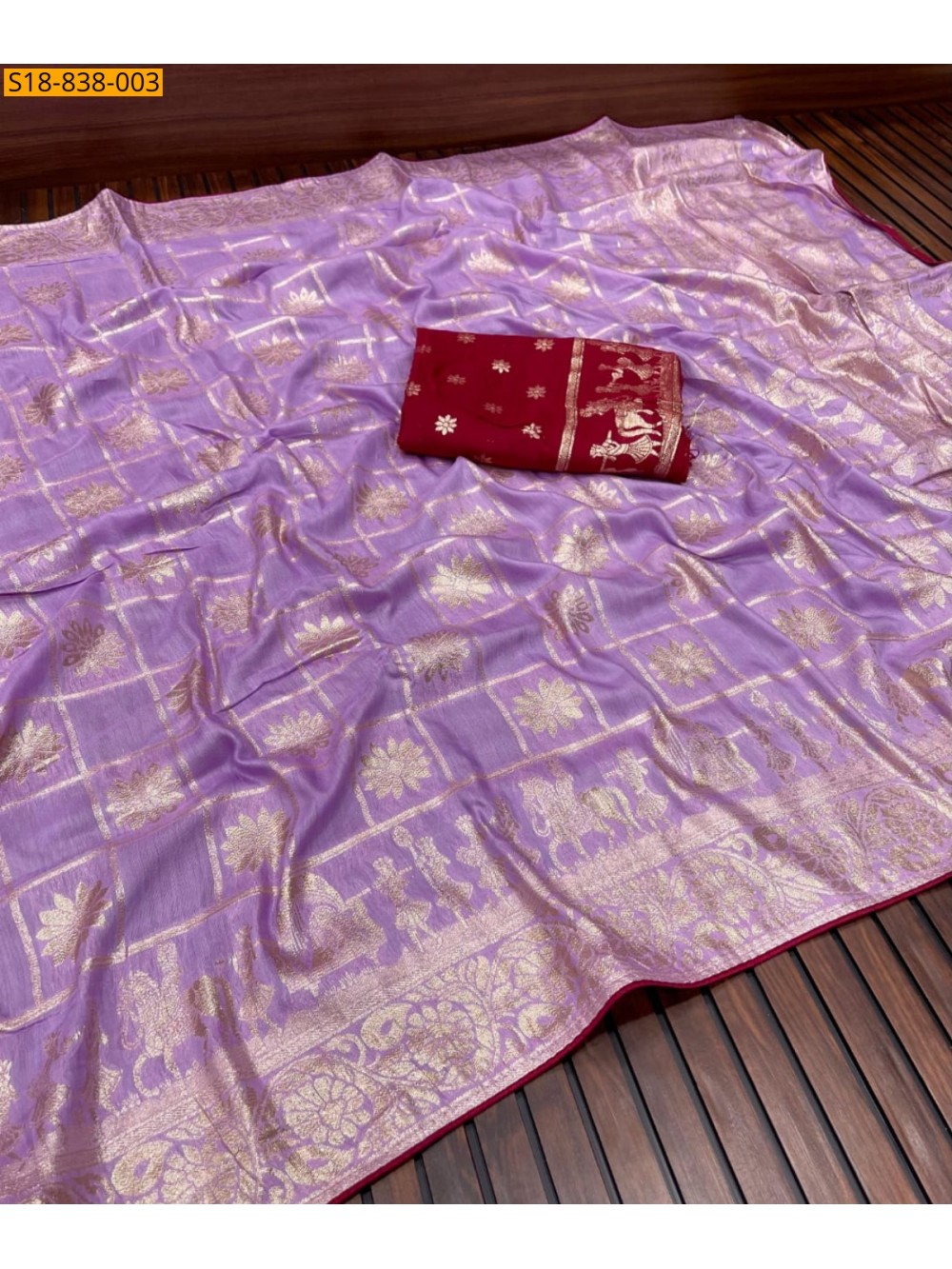 Fancy Naylon Viscose Slub Muslin Silk Saree