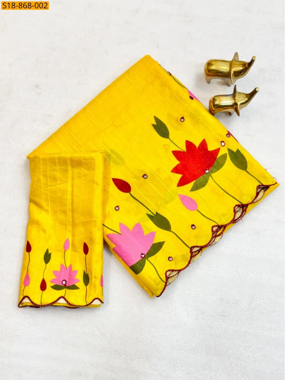 Fancy Tussar Silk Saree
