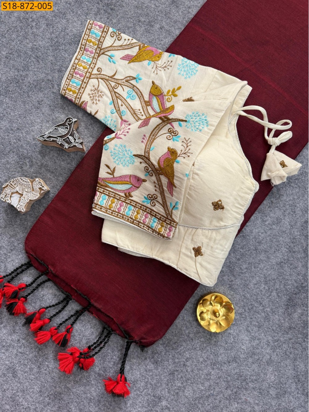 Fancy Khadi Cotton Sarees