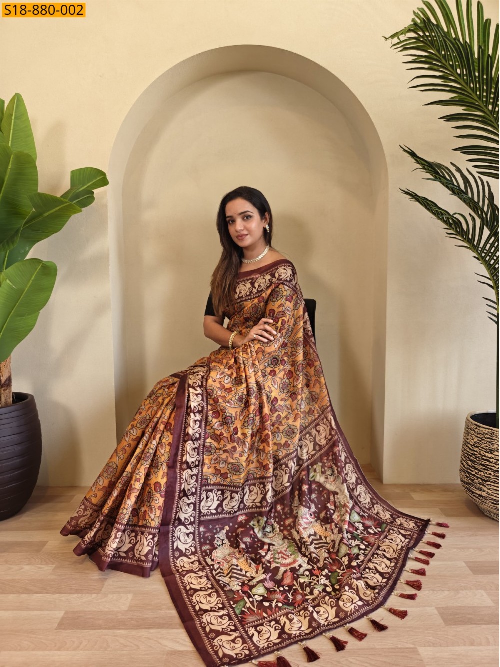 Fancy Soft cotton chanderi sarees