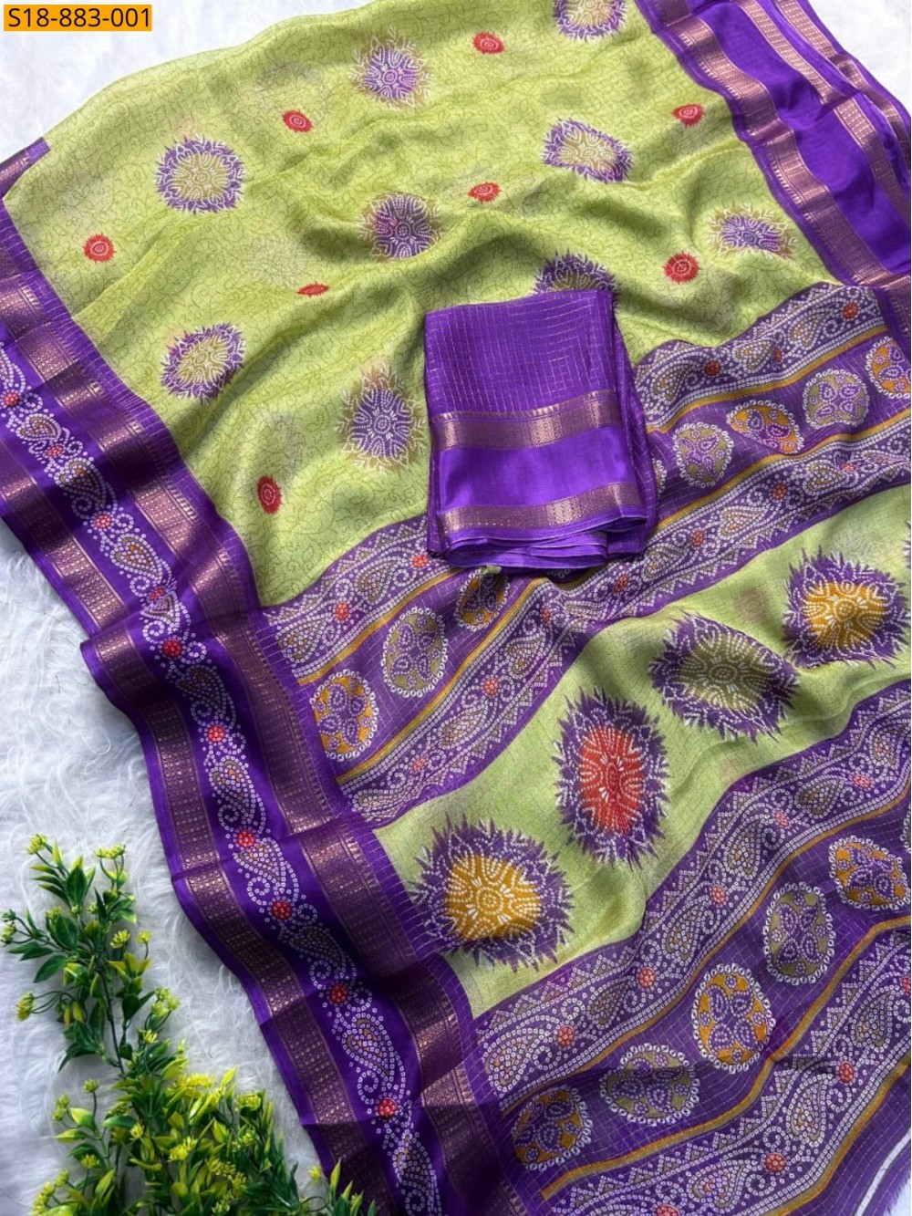 Fancy Marshmellow Saree
