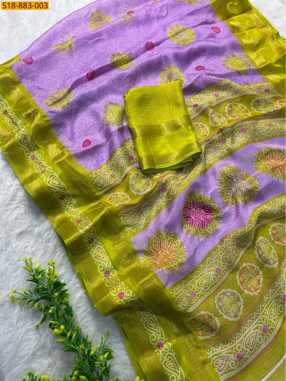 Fancy Marshmellow Saree