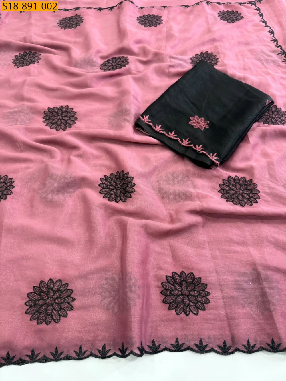Fancy Star Georgette Saree