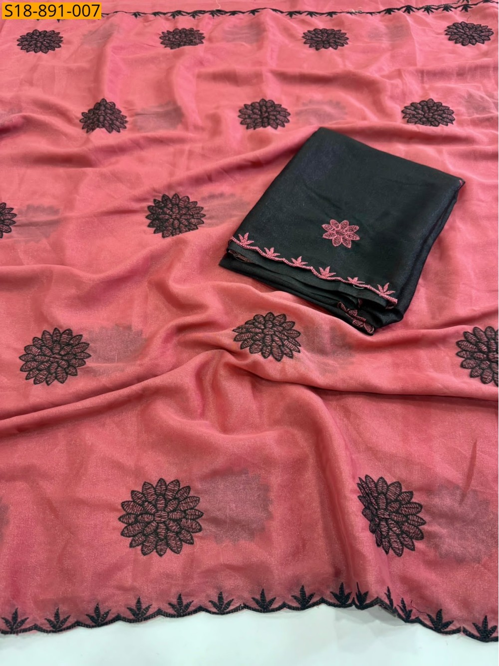 Fancy Star Georgette Saree