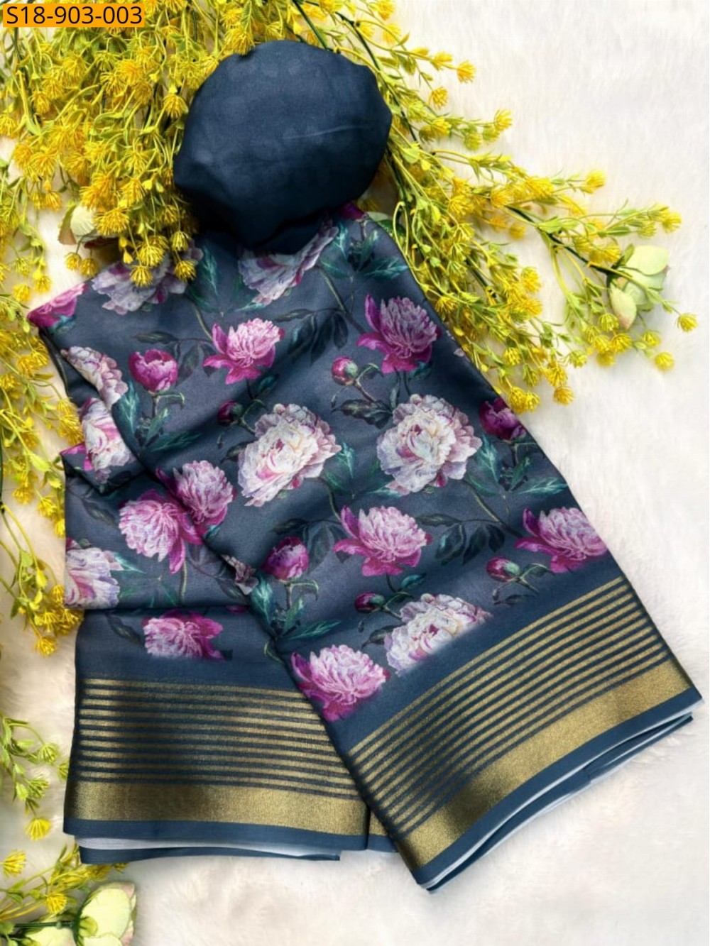 Fancy Georgette saree