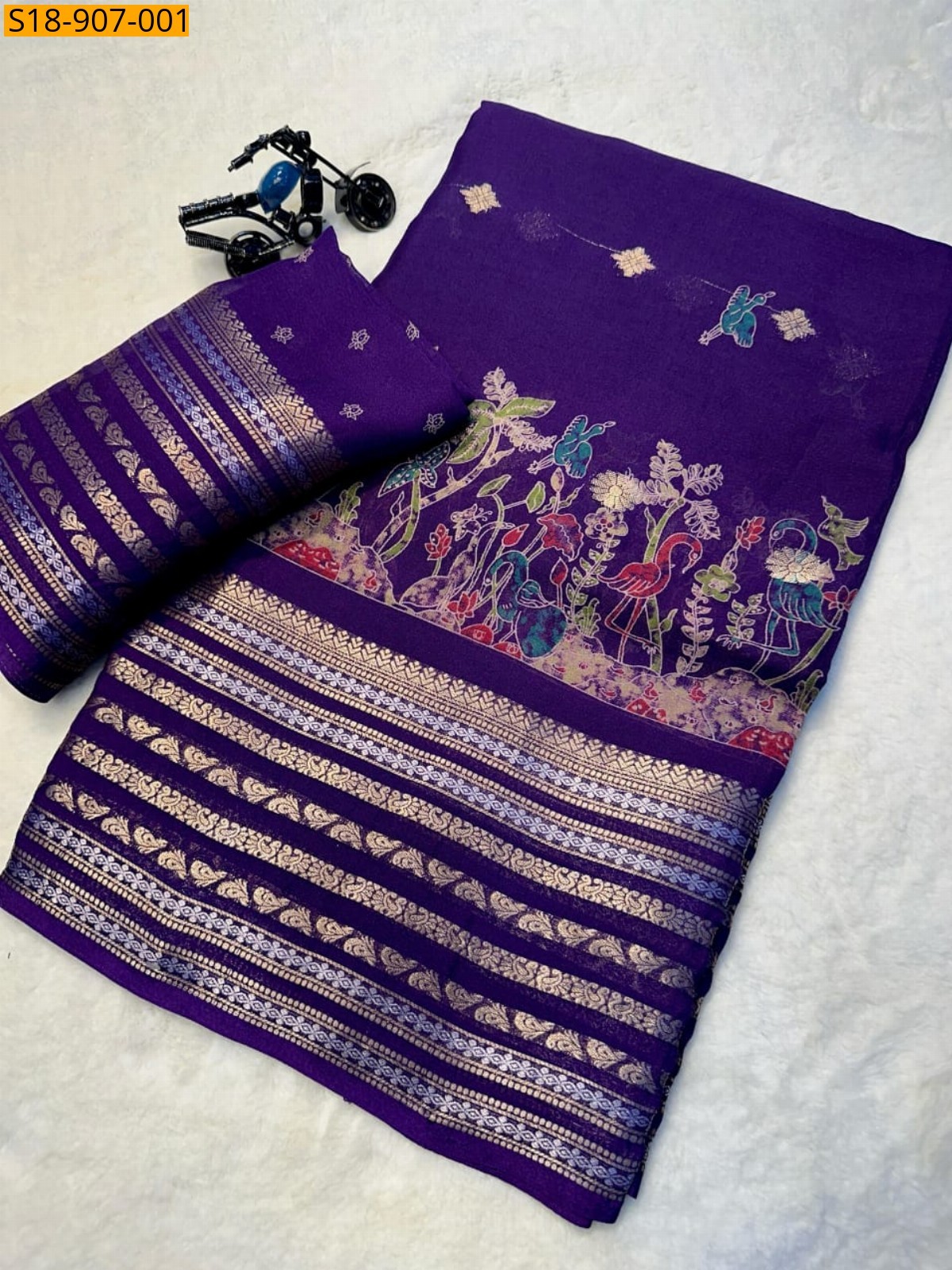 Fancy Georgette saree