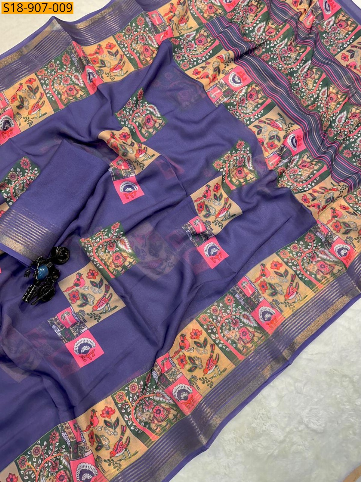 Fancy Georgette saree