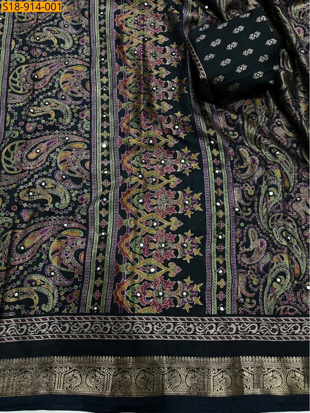 Black Fancy Crepe Silk saree Black Fancy Crepe Silk saree