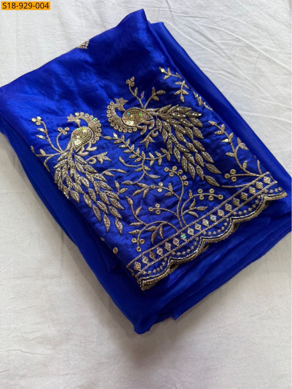 Fancy Space Sattin Saree