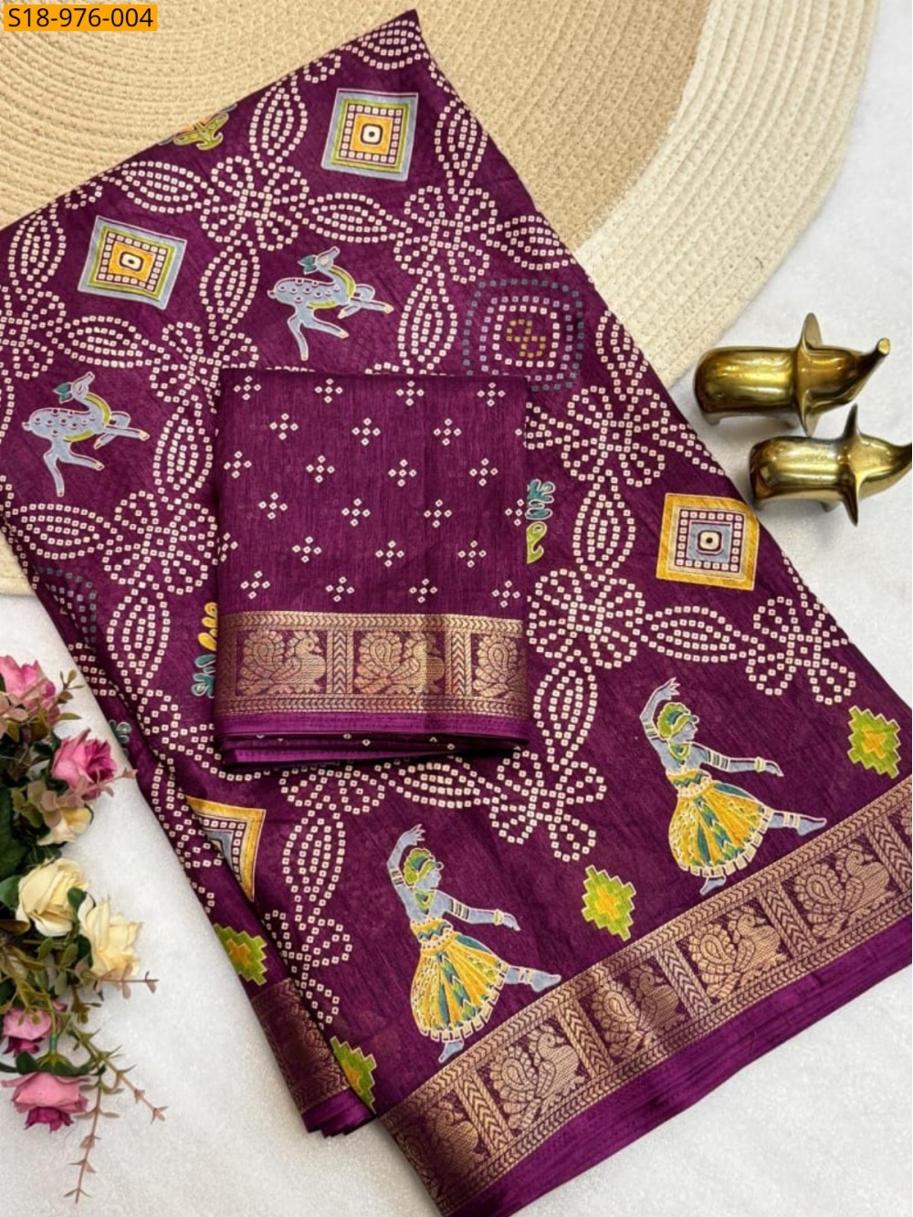 Fancy Tussar Silk Saree