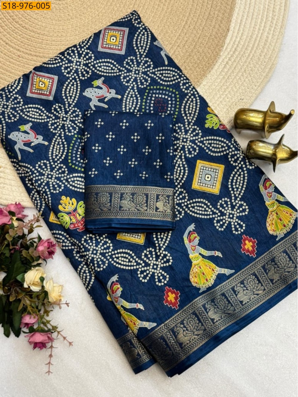 Fancy Tussar Silk Saree