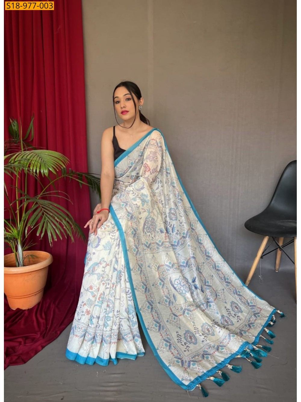 Fancy Malai Cotton Sarees