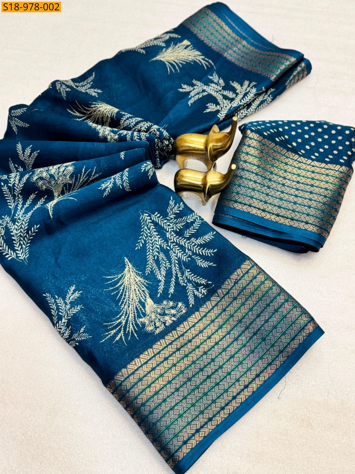 Morpitch Fancy Marshmellow Sarees
