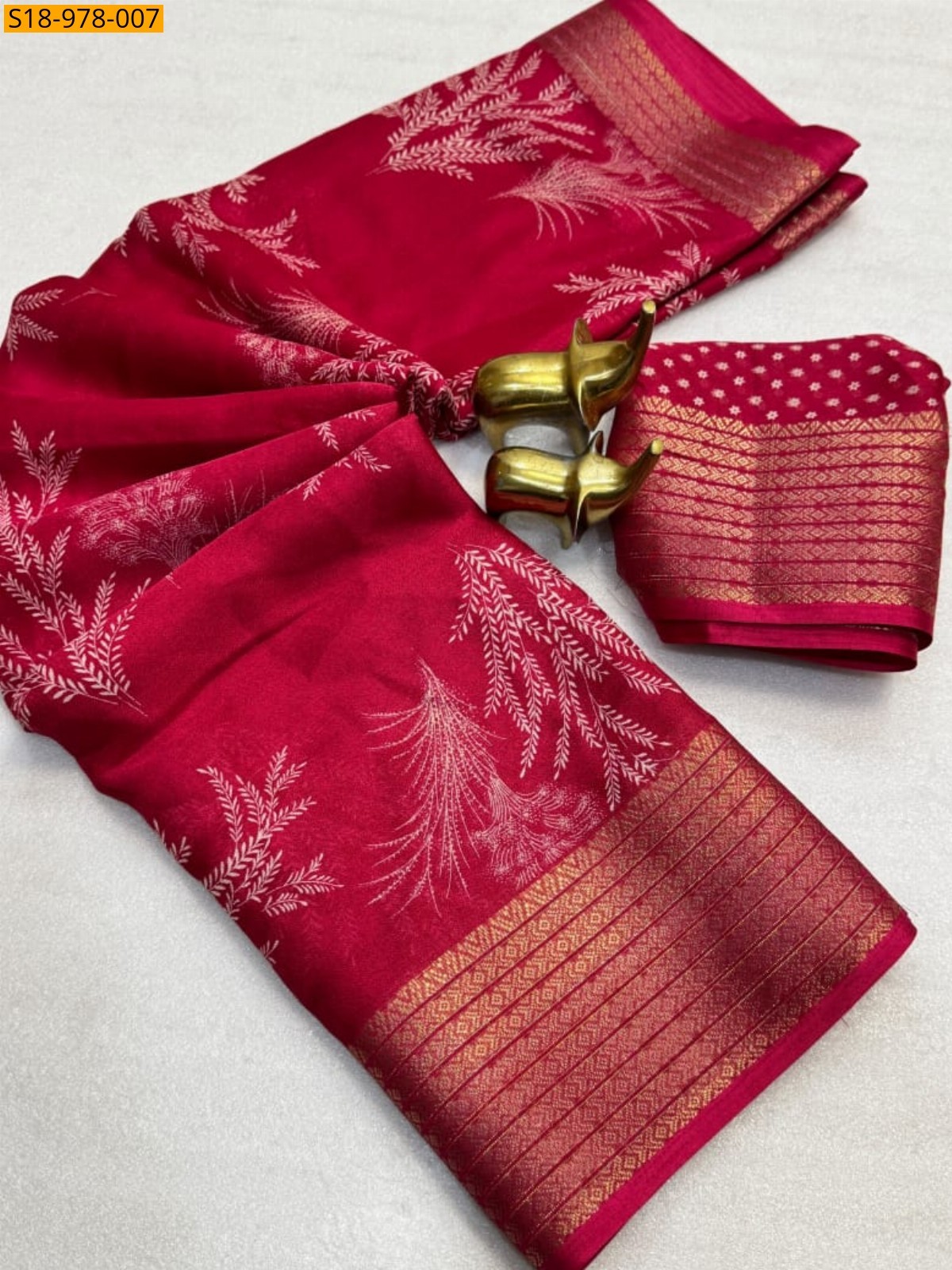 Pink Fancy Marshmellow Sarees