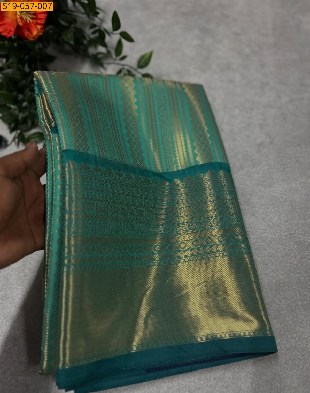 Blue Semi kanchi soft silk banarasi sarees