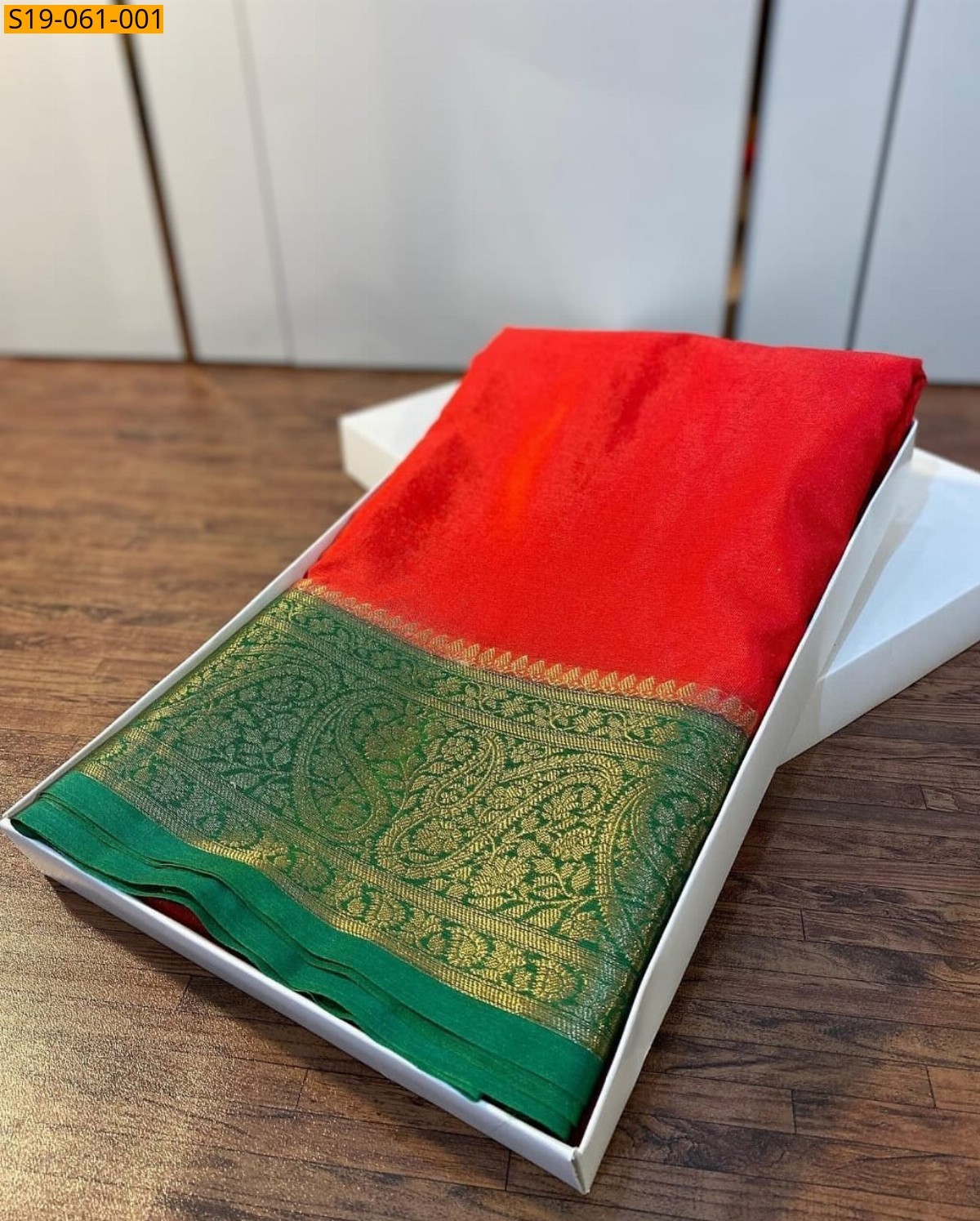 Red Banarasi Fancy warm silk sarees