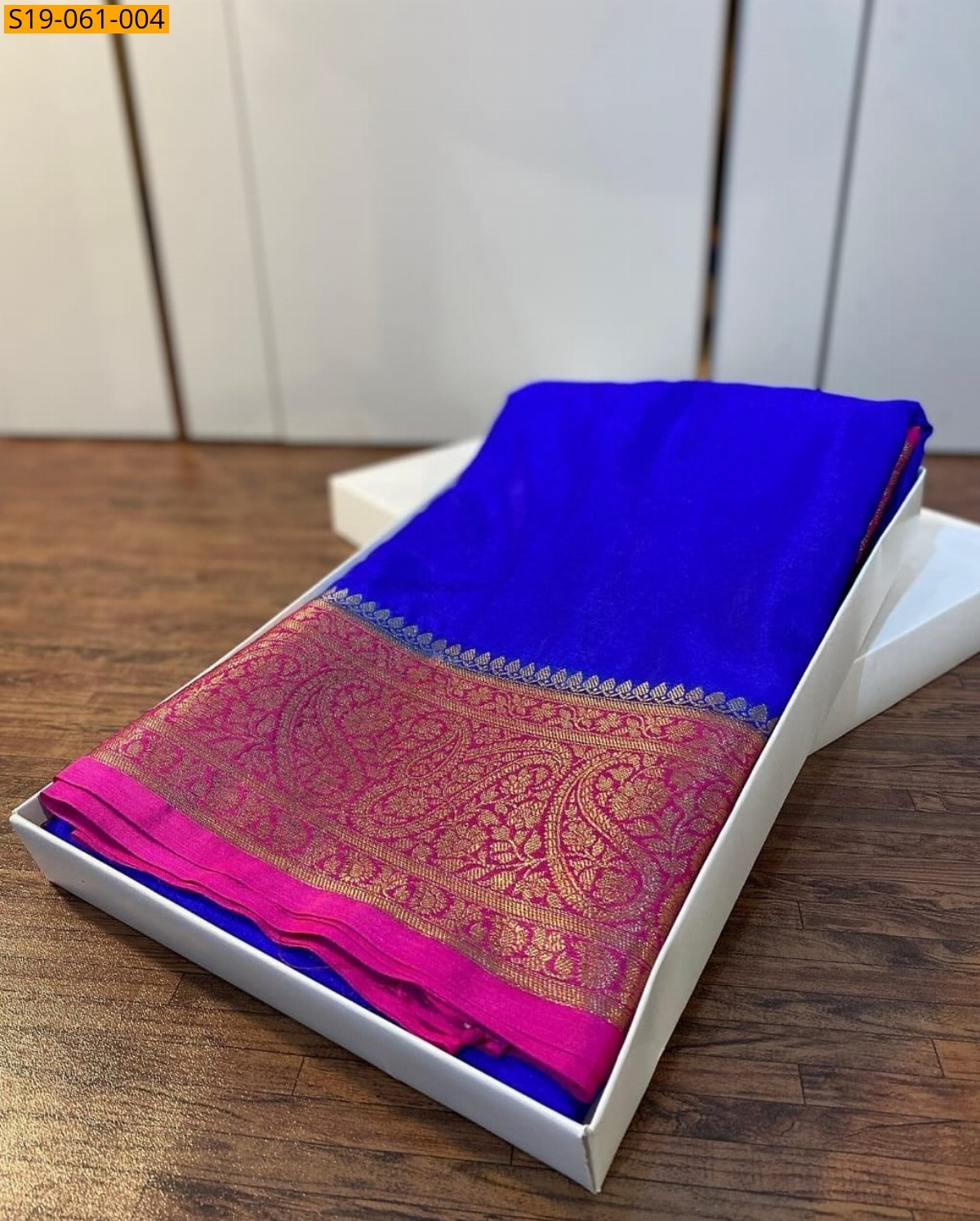 Royal Blue Banarasi Fancy warm silk sarees