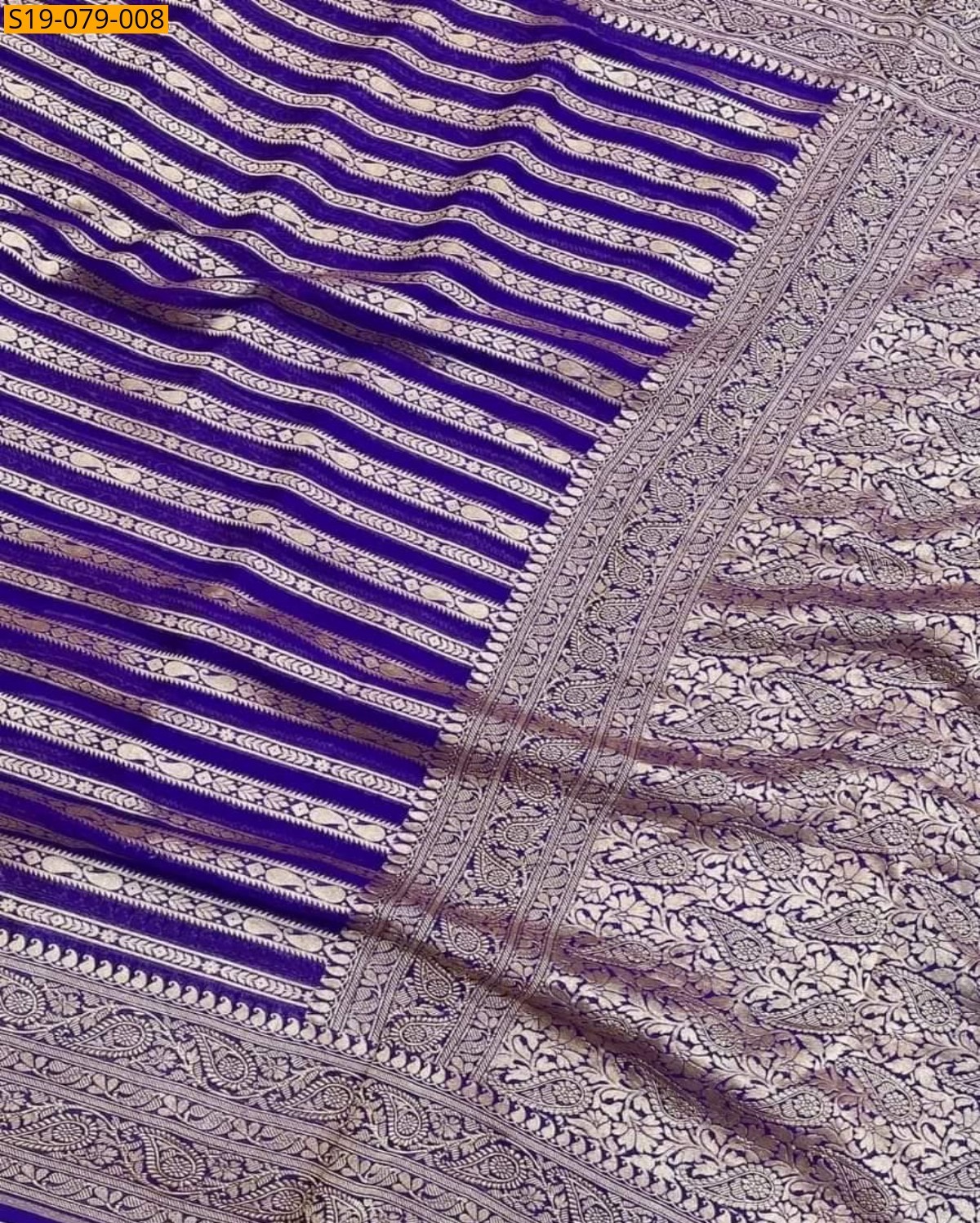 Violet Fancy silk  saree